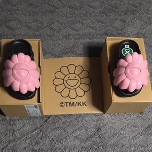 Murakami BlackPink Ohana Full Bloom Slides